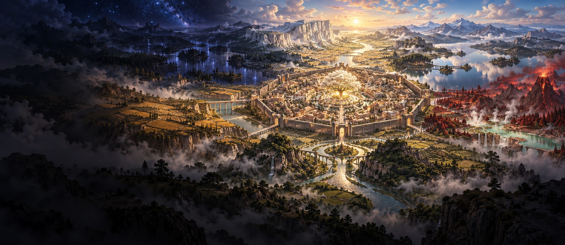 Ankharôn, la cité au centre des six Territoires