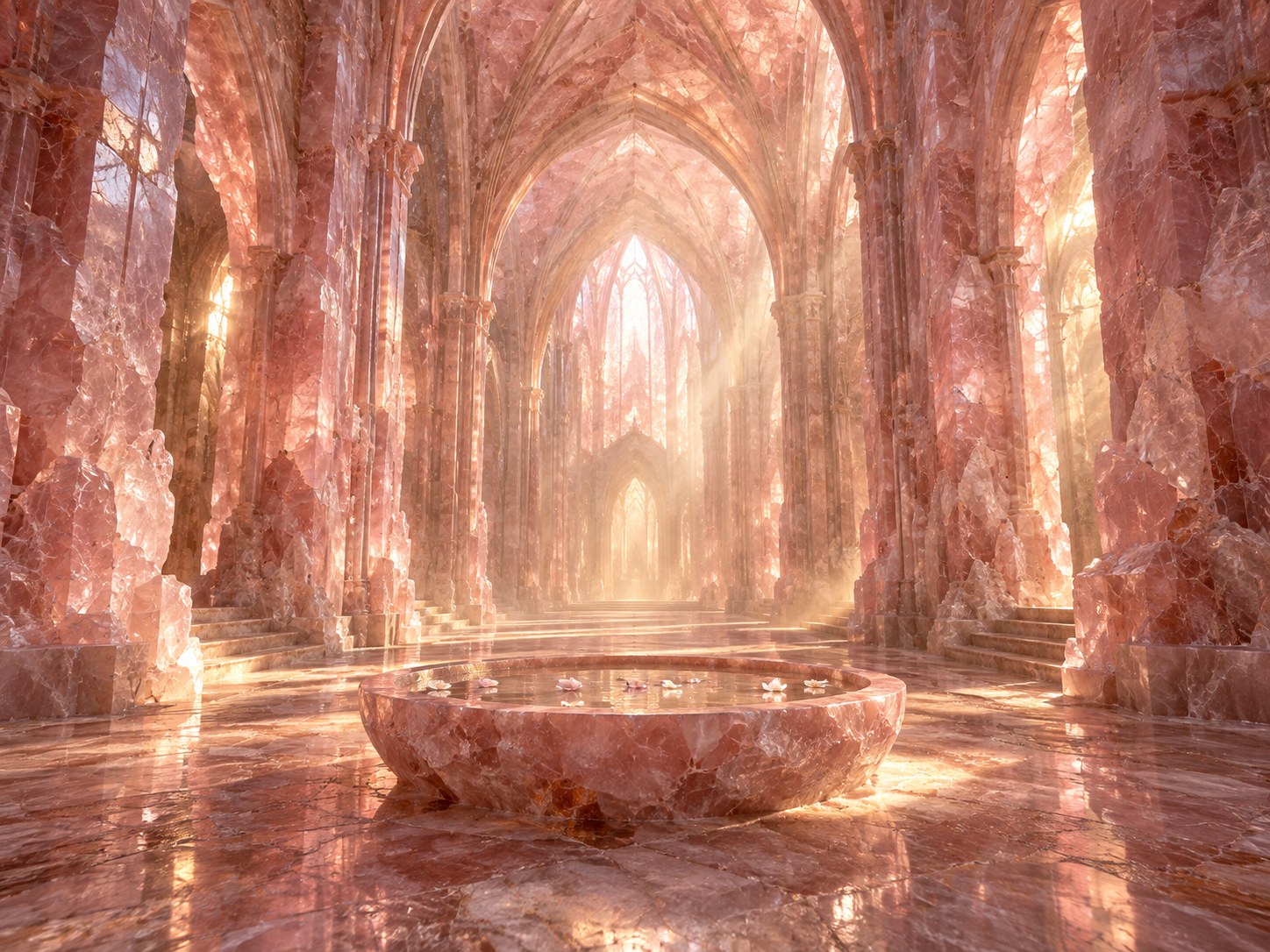 La Cathédrale de Quartz Rose