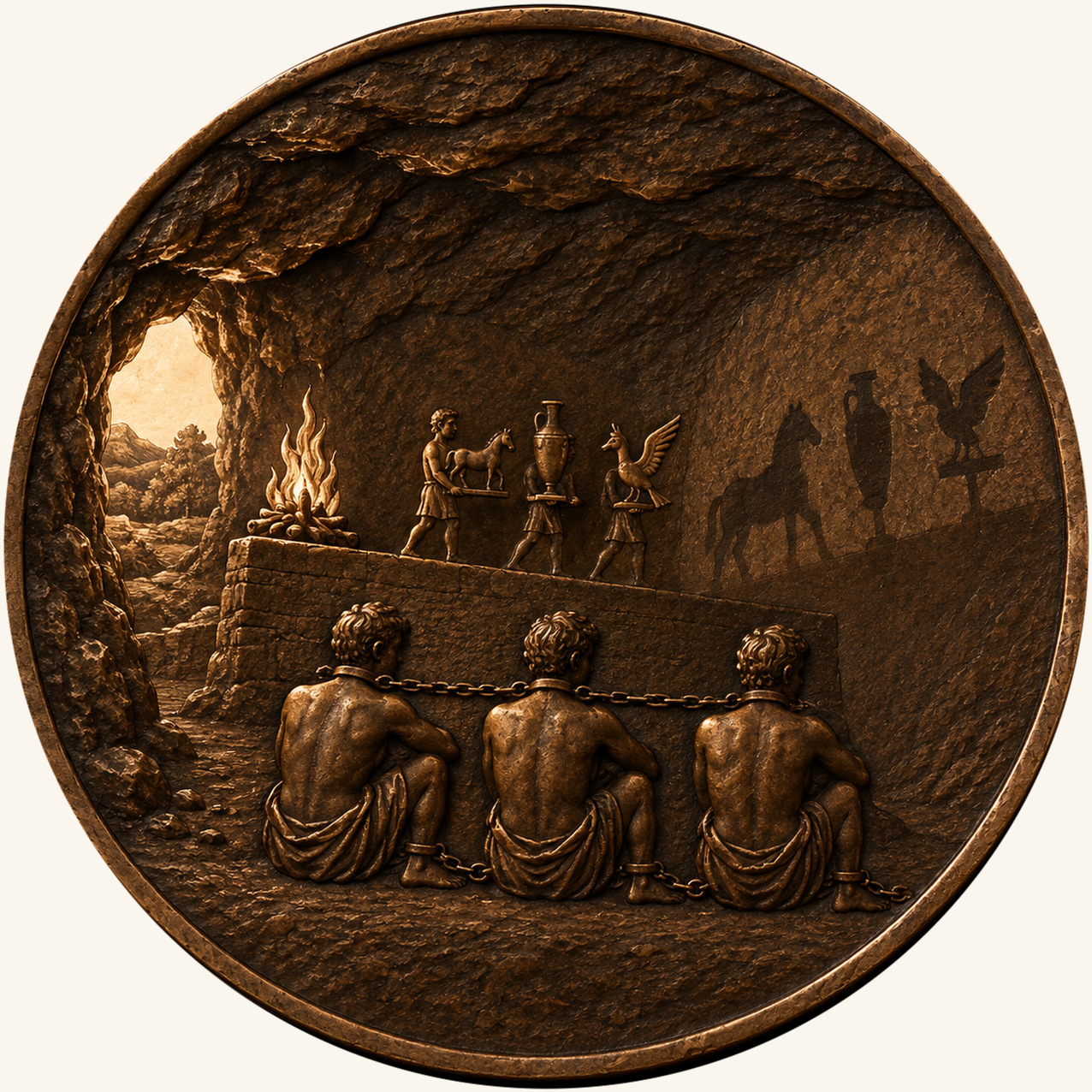 Médaillon · La Caverne