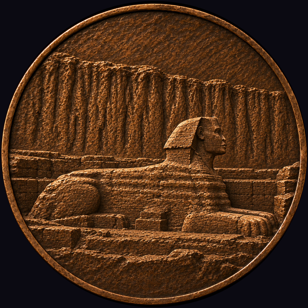 Médaillon · Le Sphinx